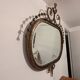 Gold metal mirror