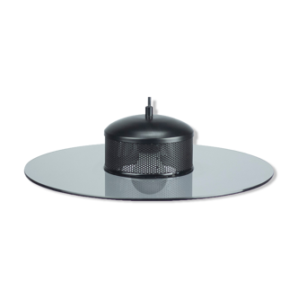 Glass ceiling lamp 1980