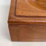 Solid wood catchall - Scandinavian style - modernist - 70s
