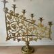 Gilded bronze candlestick from the end of the 19th century