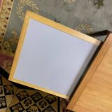 Restored 1950 oak coffee table