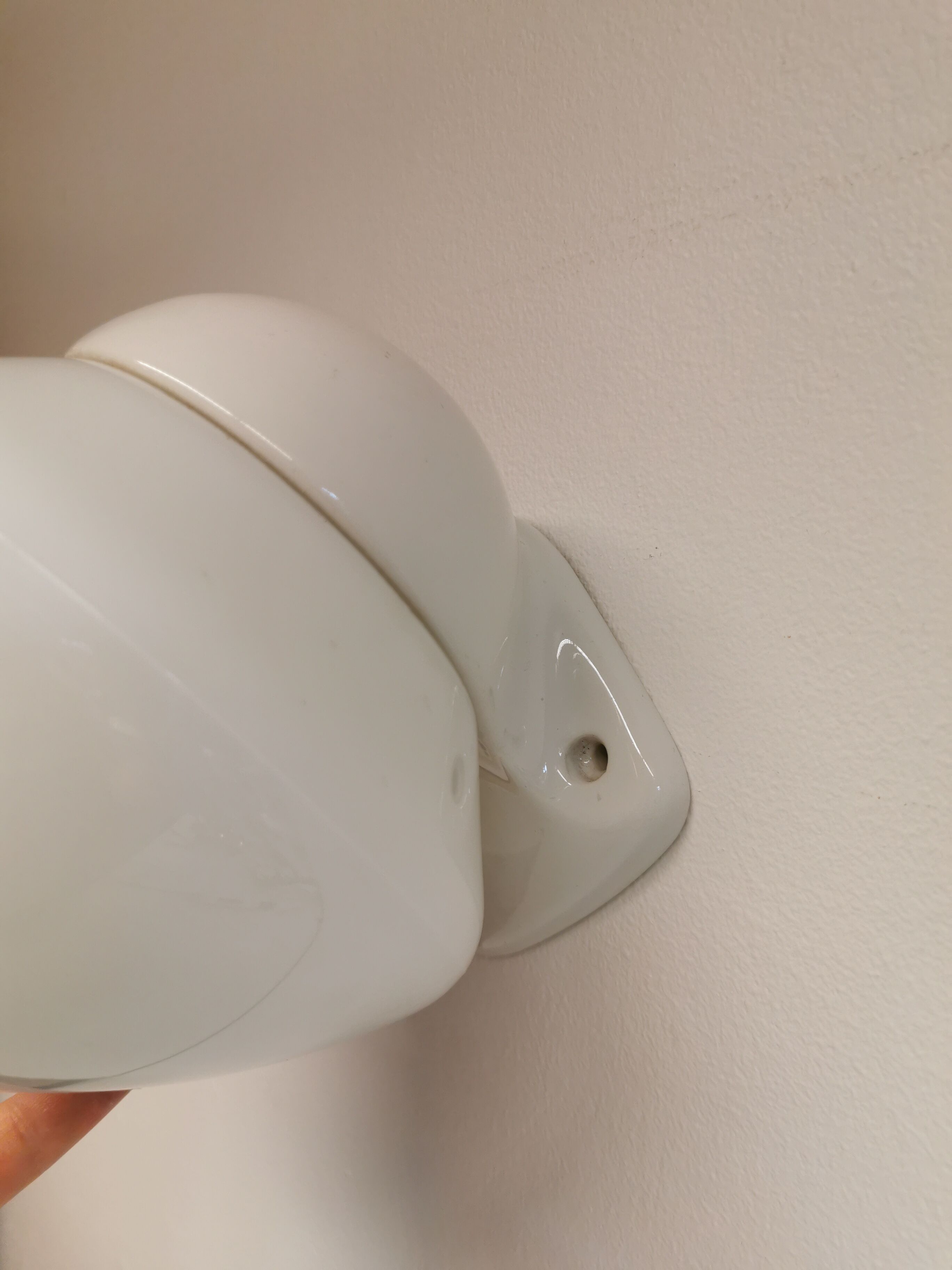 Sigvard Bernadotte, IFÖ Electric, wall bathroom lamp, Swedish design from the 1960-70s