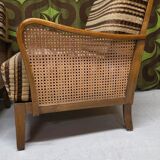 Art Deco armchair pair 1950