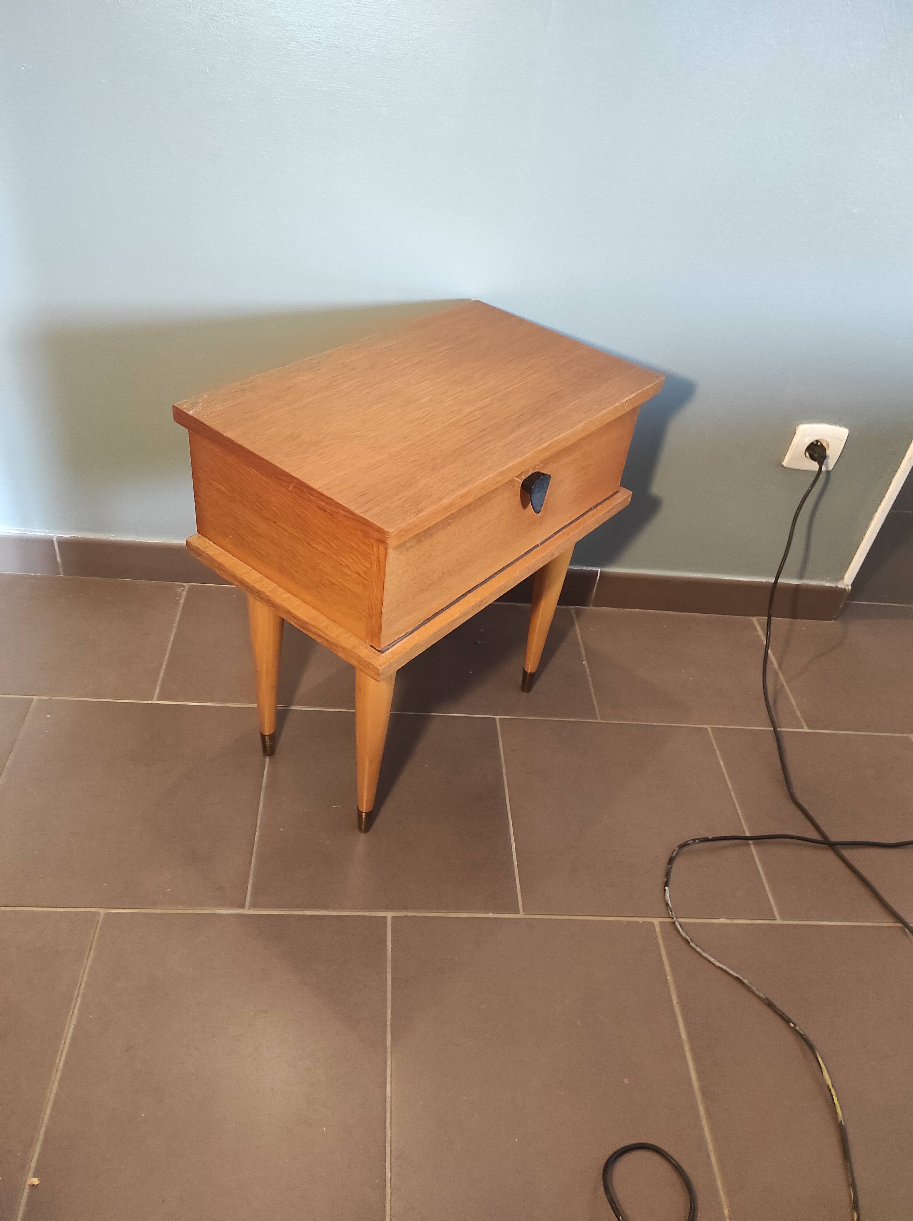 Scandinavian bedside table