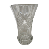 Vase en cristal art déco vers 1940/50