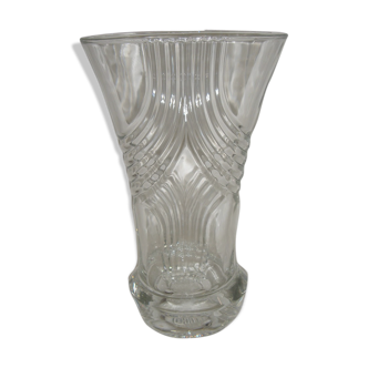 Art Deco style crystal vase circa 1940/50
