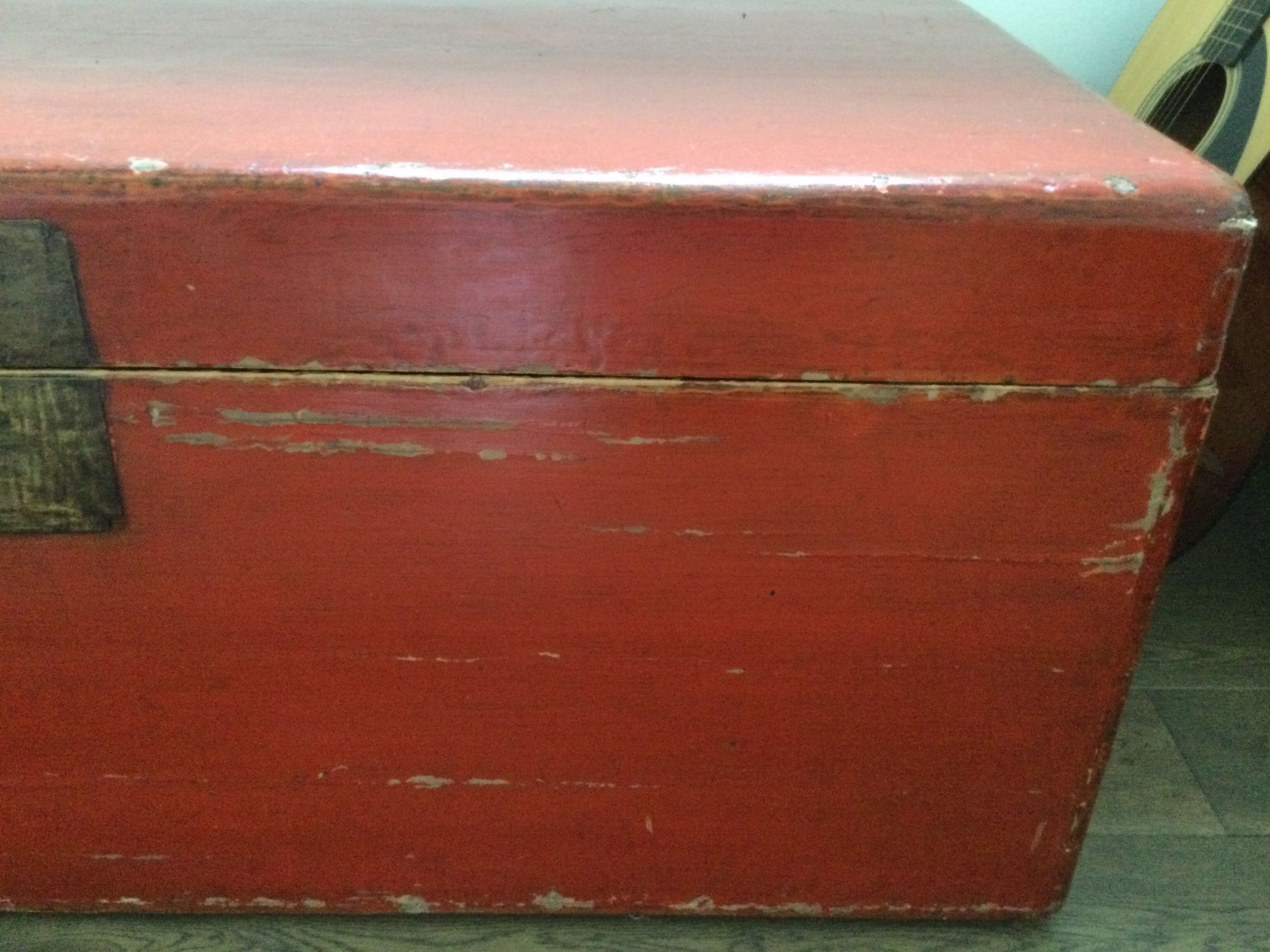 Wooden Chinese chest