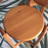 Wooden bar stools