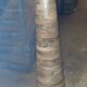 Design column floor lamp in mango wood