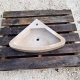 Corner stone sink