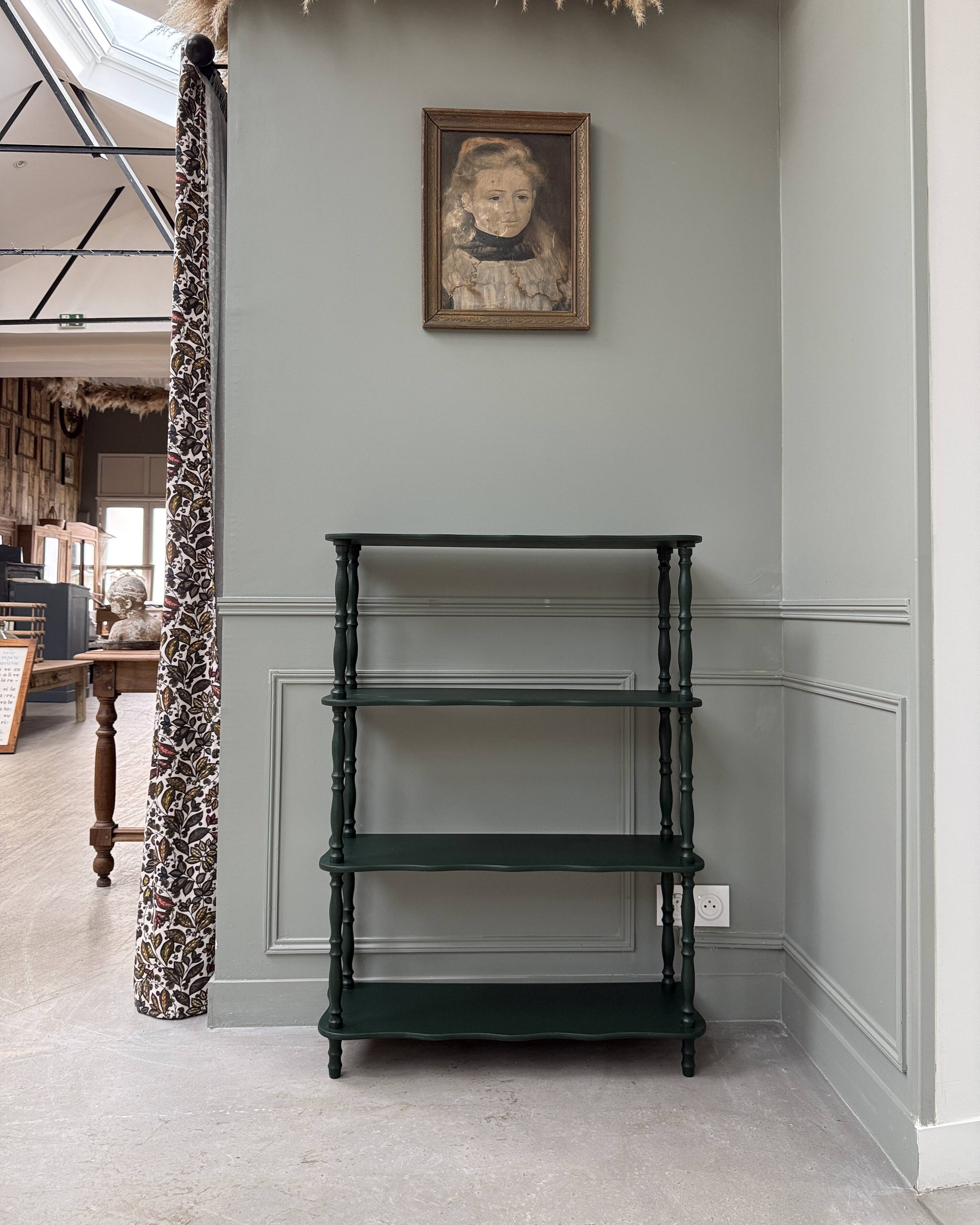 Antique shelf on a stand in the Napoleon III style (renovated)