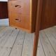 Danish teak floating desk by A.P. Svenstrup, 1960