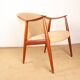 2 Scandinavian armchairs in teak and fabric, new Tyrol model, Gerhard Berg.