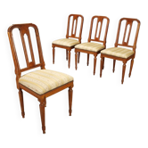 Walnut chairs - Italy 19th century