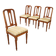 Walnut chairs - Italy 19th century