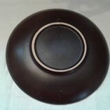 Circular dish, enamelled ceramics. 1950/1960. diameter 29 cm