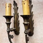 Pair of antique wall sconces