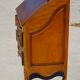 Secretary in solid cherry wood in Louis XV style.