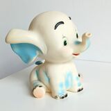 Elephant toy with whistle Famosa 70s