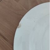 Red English plate