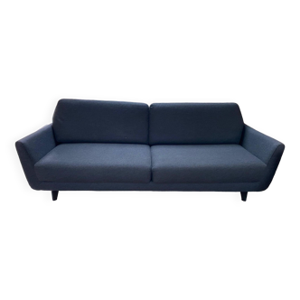 Canapé de la marque SITS - 3 places chacun - Flanelle de laine gris bleu