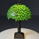 Tiffany style table lamp green