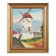 Painting „The Colourful Windmill”, Scandinavian design, 20th century, by Aage Verner Thrane