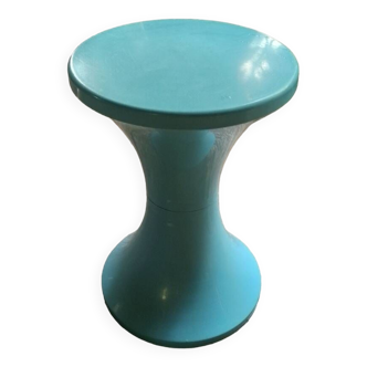 Tabouret tam tam bleu