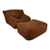 Armchair Annie Hiéronimus – Cinna – Brown corduroy – 1970s