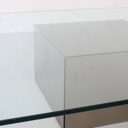 "Block" coffee table by Nanda Vigo for Acerbis