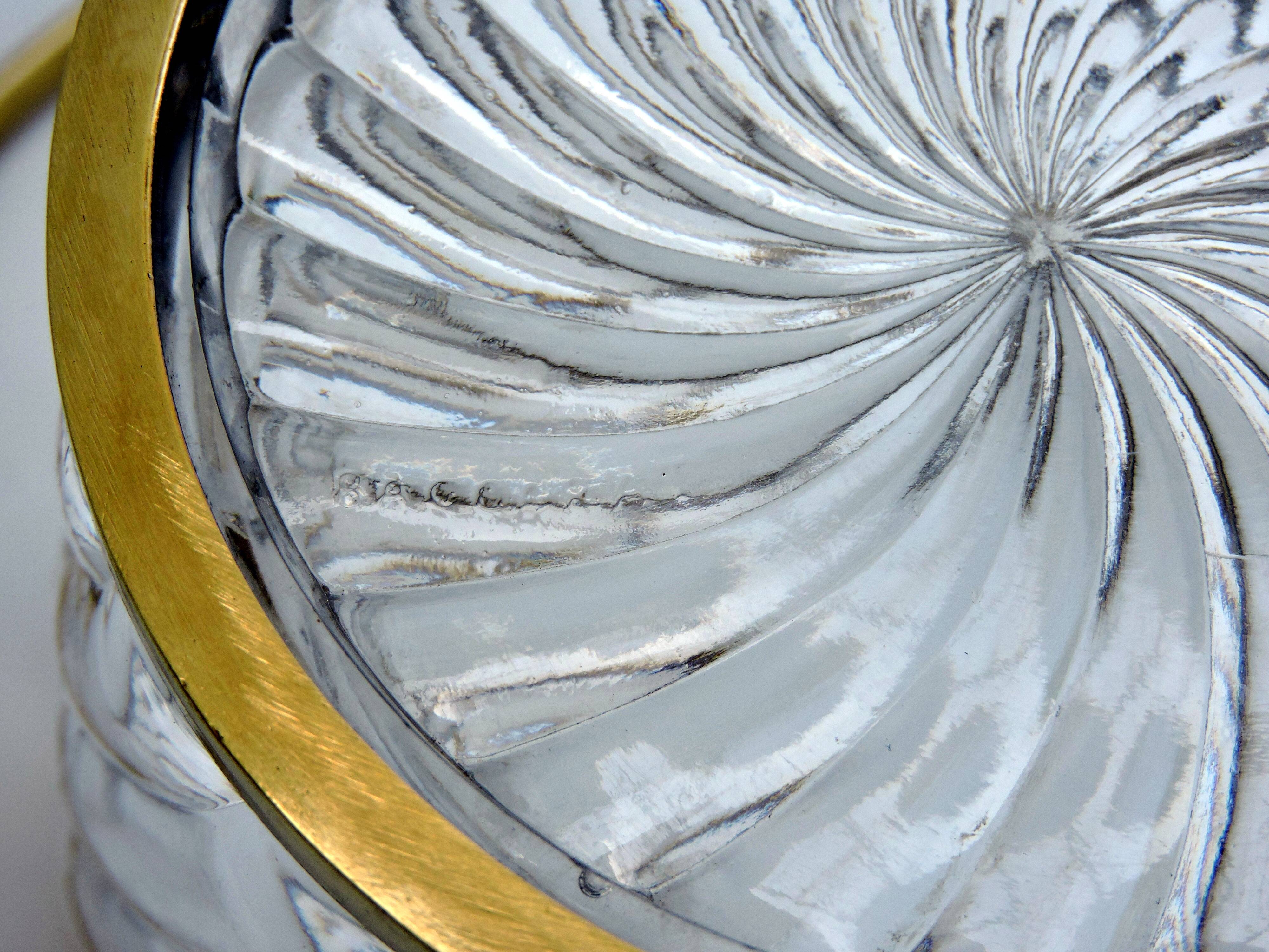 Ice bucket, baccarat crystal