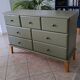 Commode basse vert Thisted