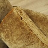 Velour armchair, Italian design, 1970s, production: Italy