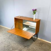 Bar cabinet, small sideboard, teak, 1960s