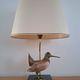 Vintage woodcock lamp by Elli Malevolti for Artiflex, designer lighting