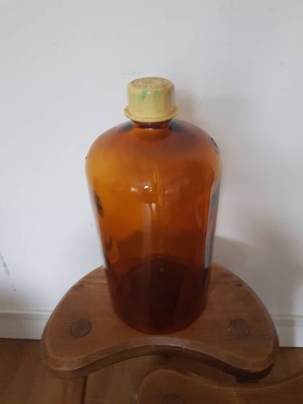 Bonbonne ambrée