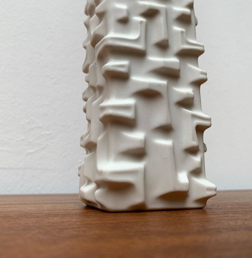 German brutalist vase by Bareuther Waldsassen, 1960s
