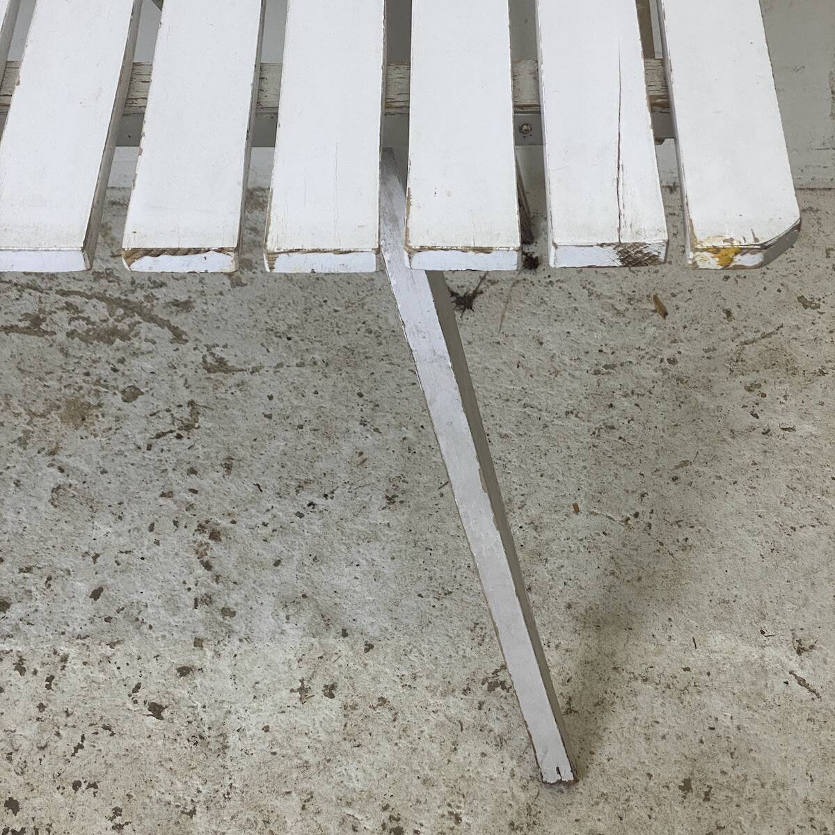 Vintage 1960s folding garden table