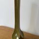 Contemporary khaki ceramic vase