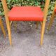 Ensemble de 4 chaises vintage