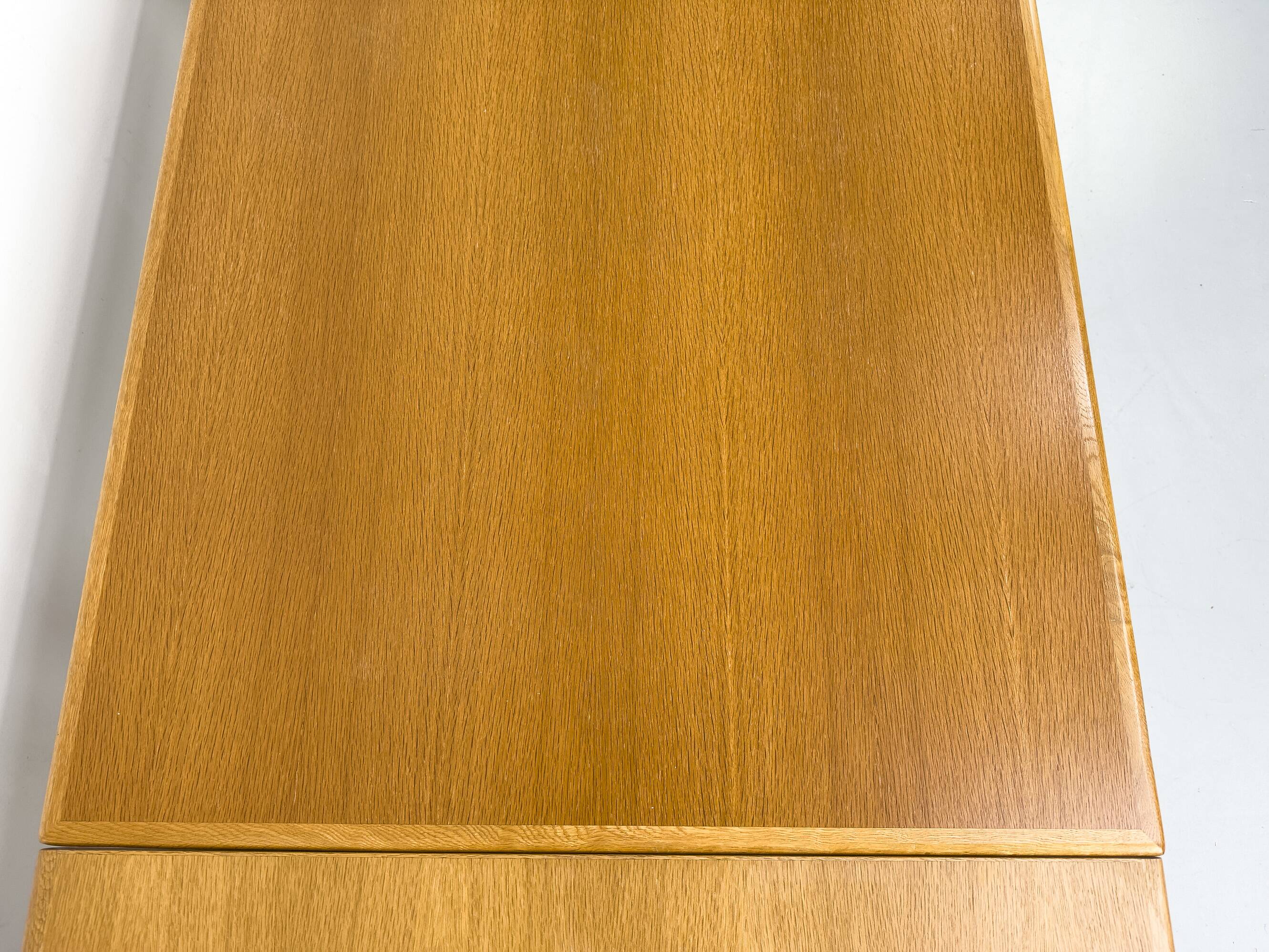 Danish Extendable Oak Dining Table, 1960s