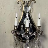 Pair of Lyre Shaped Wall Lights