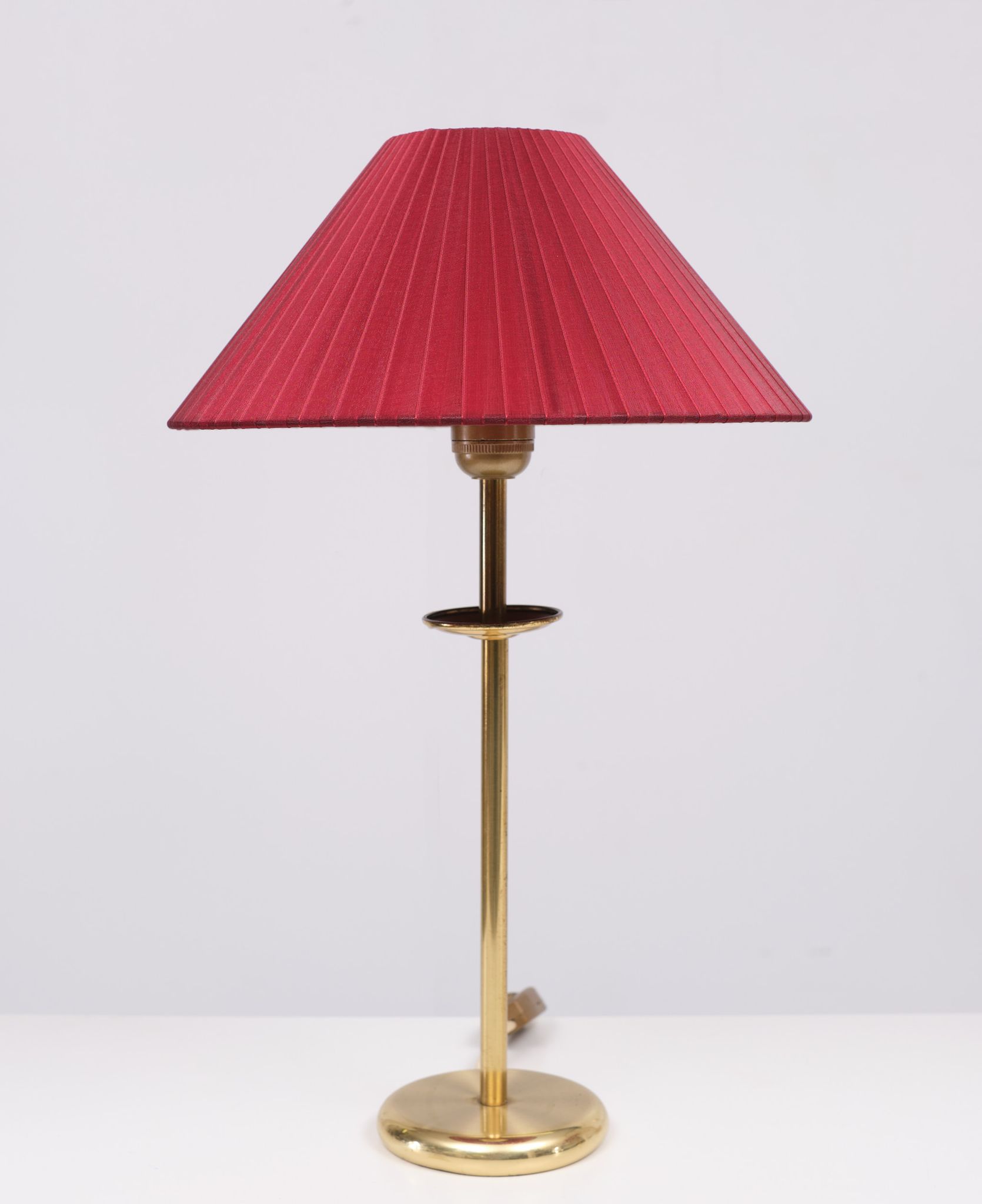 Lampes de table vintage en laiton, années 1970