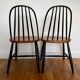 Lot 2 chaises svensk tillverkning