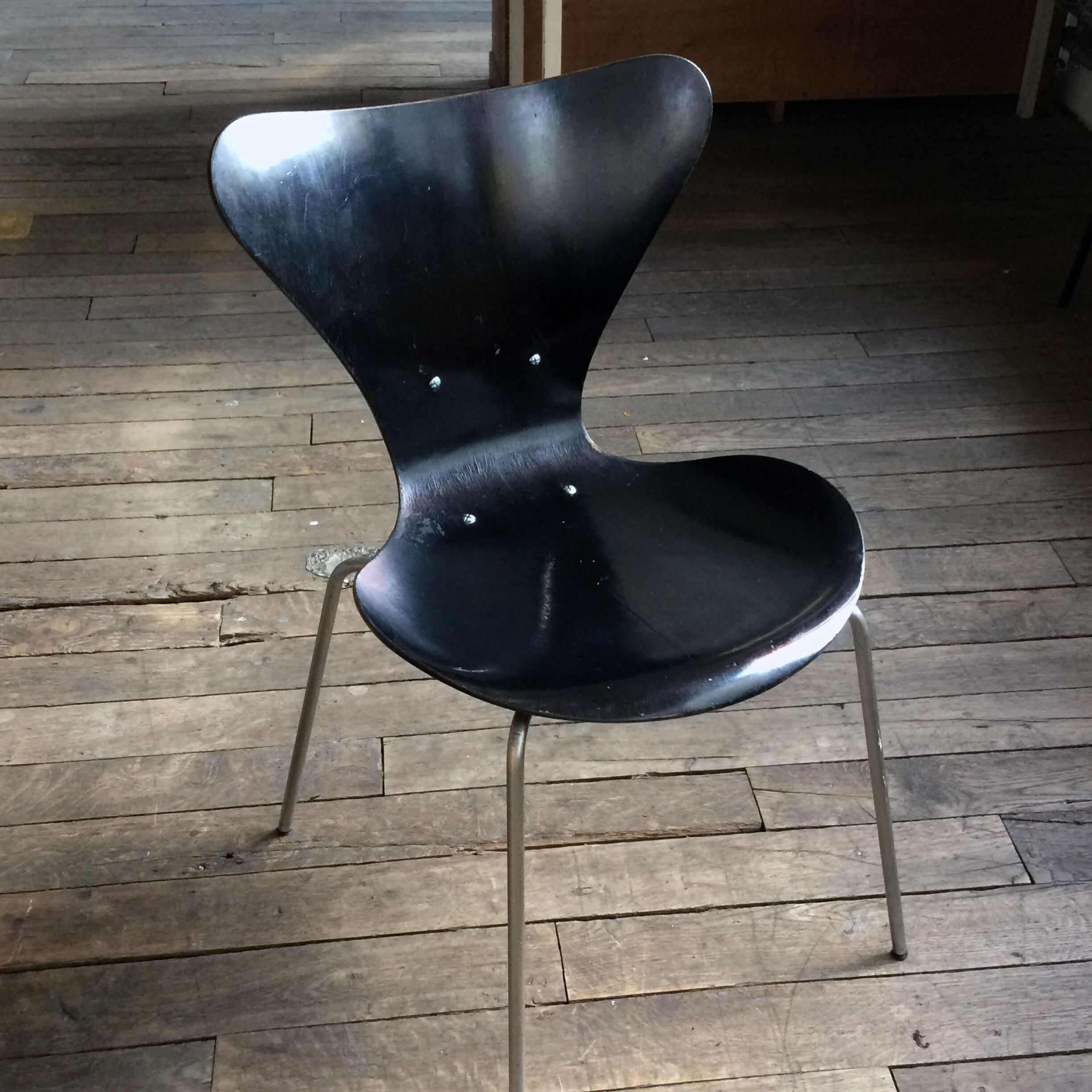 Four vintage ants chairs by Arne Jacobsen
