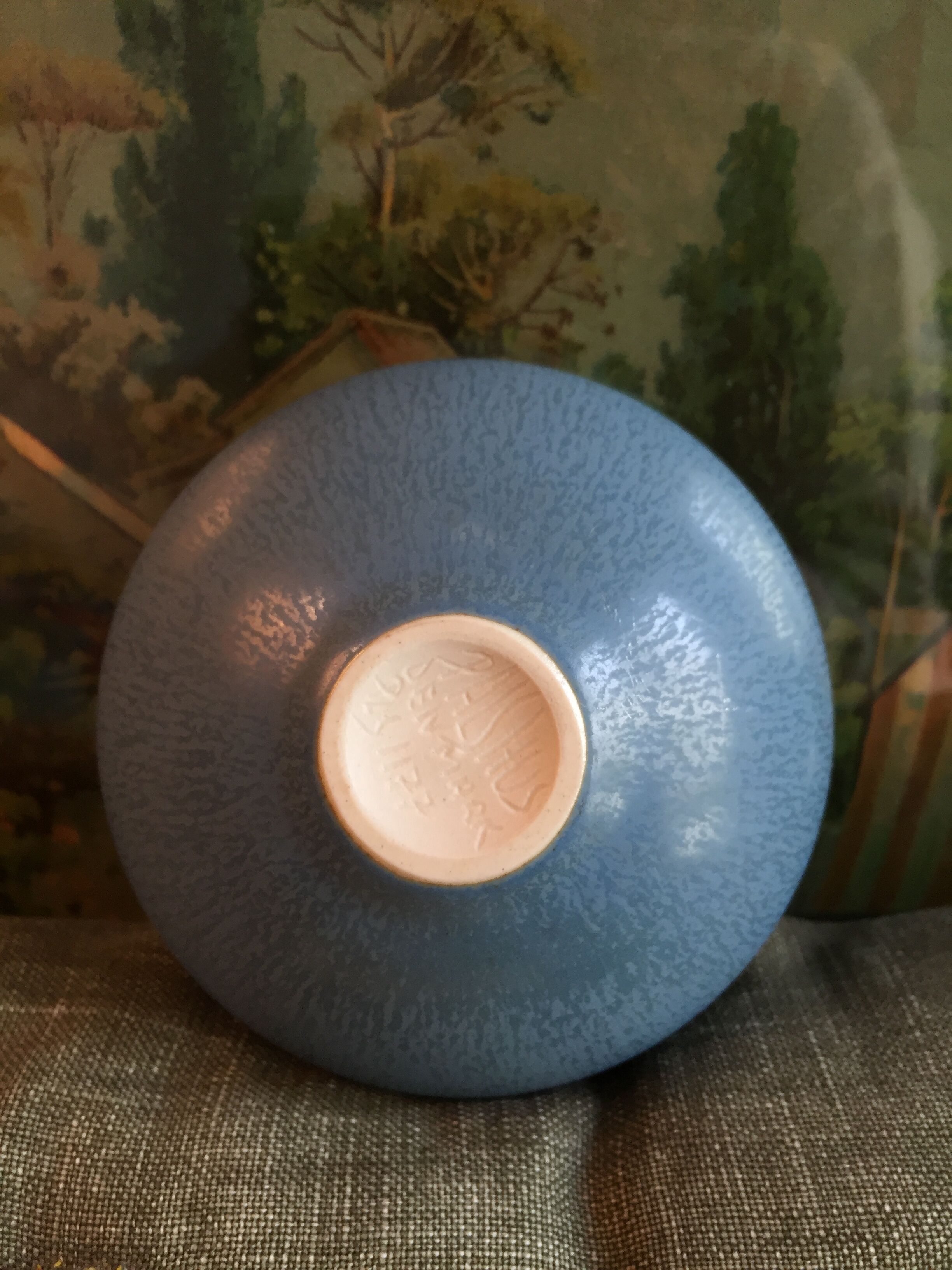 Palshus HaresFur Bol Linnemann-Schmidt for Palshus, Denmark, vintage ceramic pottery vase 1950