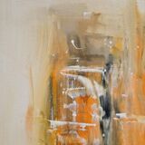 Abstract painting table