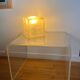 Lampe de table "glaçon" ikea des années 90