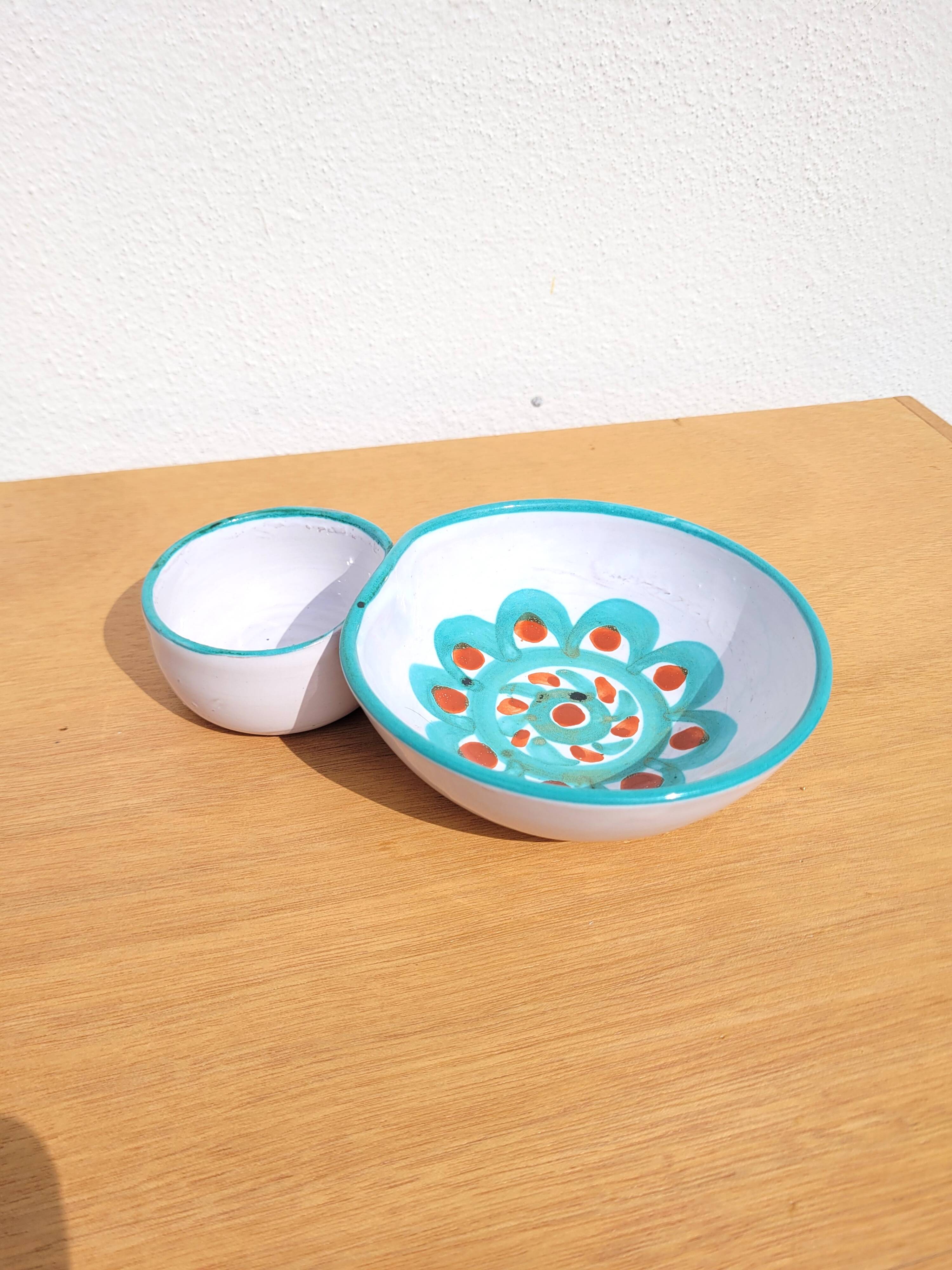 Ceramic ramekin by Fazio in Vallauris