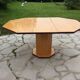 Table vintage en sycomore de Mario Sabot 1970